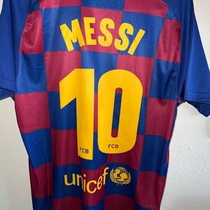 MESSI SOCCER JERSEY MEDIUM